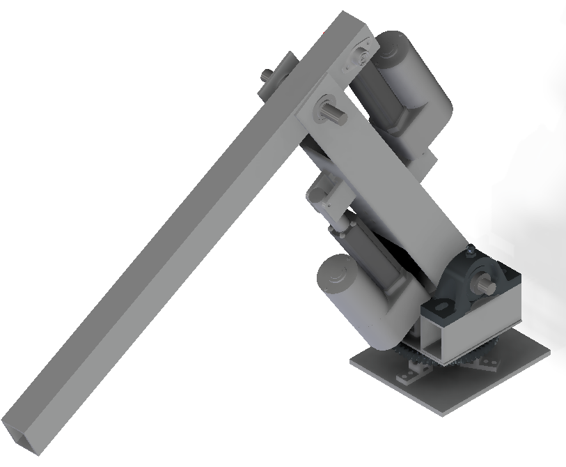 带有机械臂的行星漫游车